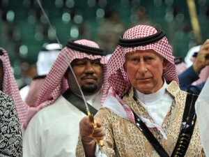 Hvad er Prins Charles’ dagsorden i Saudi Arabien denne gang?