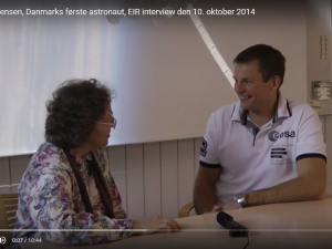 Danmarks første astronaut Andreas Mogensen: <br>EIR interview