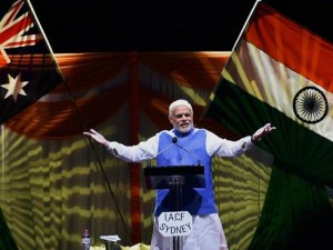 Indiens Modi lancerer revolution i Australien