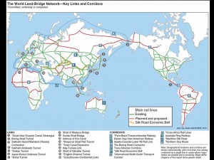 Den Nye Silkevej bliver til Verdenslandbroen, en introduktion// <br>The New Silk Road becomes The World Land-Bridge, an Introduction