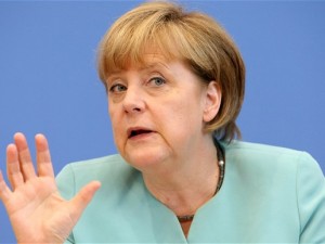 Den tyske forbundskansler Merkel afviser NATO-medlemskab for Ukraine