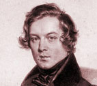 Robert and Clara Schumann, and their teacher Johann Sebastian Bach