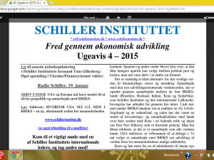 Schiller Instituttets Ugeavis 4 – 2015: <br>BRIKS-nationerne opfylder dr. Martin Luther Kings drøm – <br>Frankrigs Jacques Cheminade: Lad os ikke forpasse dette øjeblik
