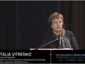 Ukraine: Natalia Vitrenko udsteder appel til FN <br>og verdens ledere om Jatsenjuks nazisme