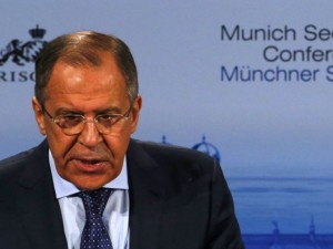 Sergei Lavrov i München:  Vesten har opbygget den strategiske krise hen over de sidste 25 år