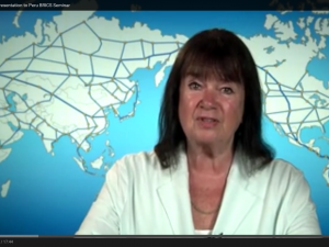 Helga Zepp-LaRouche taler i Lima, Peru: <br>»Silkevejen bliver til Verdenslandbroen«