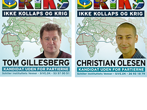 Hør/se optagelserne fra Tom Gillesbergs og Christian Olesens valgmøde