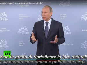 Putin: Flygtningekrise er resultatet af »Vore partneres forkerte udenrigspolitik«