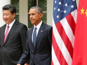 Præsident Xi og Obama fortsatte diskussionsrunder med nedtonede udtalelser; <br>I slutningen af pressemødet bragte Xi »Et bælte, en vej« og AIIB på banen