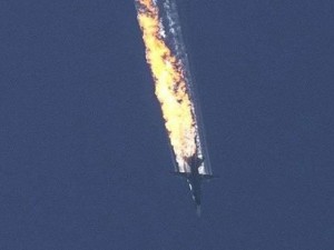 NATO-medlem Tyrkiet nedskyder russisk Su-24 bombefly; <br>Russisk generalstab svarer med nye forholdsregler