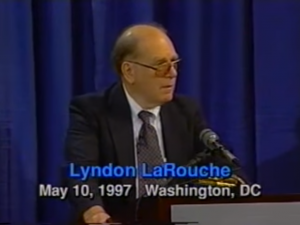 »Med Verdenslandbroen <br>vil alle have et job.« <br>Lyndon LaRouche