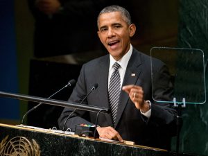 Obamas kliniske sindssyge udstillet for åbent tæppe i FN’s Generalforsamling