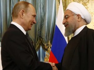 Præsidenterne fra Iran og Rusland diskuterer vidtrækkende <br>dagsorden for strategisk og økonomisk samarbejde