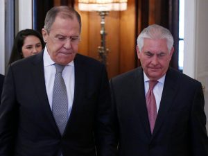 Lavrov og Tillerson taler i telefon om Syrien <br>og russisk-amerikanske relationer