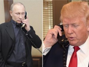 Trump og Putin diskuterer Syrien og Nordkorea; muligt møde