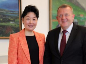 Kinas nye ambassadør i Danmark opfordrer til <br>styrkelse af samarbejde gennem Bælte & Vej Initiativet