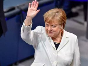 Angela Merkel valgt til kansler for sin fjerde periode