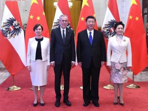 Østrigs præsident Van der Bellen holder <br>gæstetale på Boao Forum for Asien