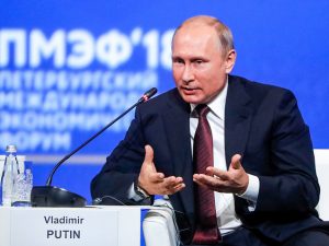 Putin gentager sin beredvillighed til at <br>»få en detaljeret dialog« med præsident Trump