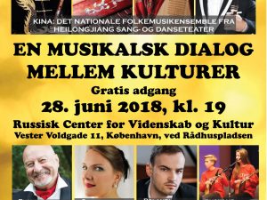 En musikalsk dialog mellem kulturer. <br>Schiller Instituttet i Danmark i samarbejde <br>med andre afholder koncert, 28. juni.