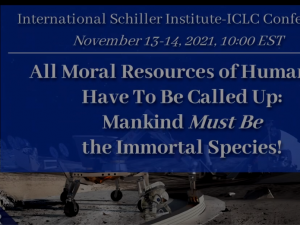 Resumé & videoerne: Schiller Instituttets internationale videokonference den 13.-14. november: <br> En ny mørk middelalder eller fred gennem udvikling