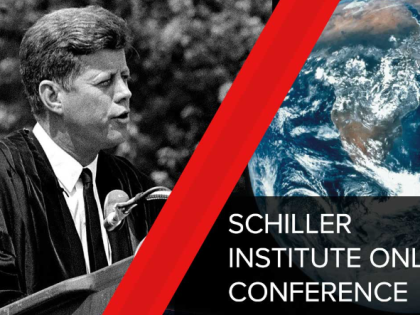 Schiller Instituttets online-konference: Verden behøver JFK’s vision om fred!