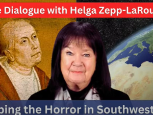 Webcast: Stop for rædslerne i Sydvestasien <br>Schiller Instituttets dialog med Helga Zepp-LaRouche <br>  Onsdag den 1. november 2023