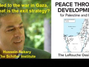 Video: Hvad førte til krigen i Gaza, og hvad er exit-strategien?<br> Med Hussein Askary, Schiller Instituttets koordinator for Sydvestasien. <br>Fra mødet i København den 11. november 2023