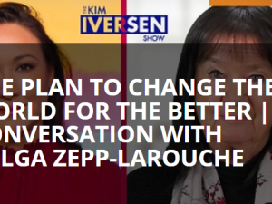 Webcast: Helga Zepp-LaRouche giver interview til Kim Iversen om det nye paradigme