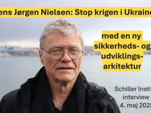 Jens Jørgen Nielsen: Stop krigen i Ukraine <br>med ny sikkerheds- og udviklingsarkitektur. <br>80 årsdagen for befrielsen d. 4. maj 2025
