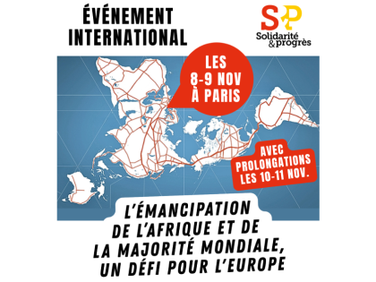 Nu med videoer: Paris online-konference den 8.-9: Afrikas og verdens flertals frigørelse: En udfordring for Europa. <br>Uddannelse- og mobiliseringsweekend fra 7. til 11. november 2025